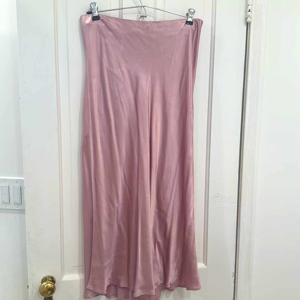 Rails midi slip skirt